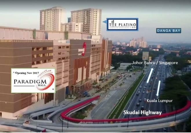 Johor Bahru Paradigm Leplatino Homestay מראה חיצוני תמונה