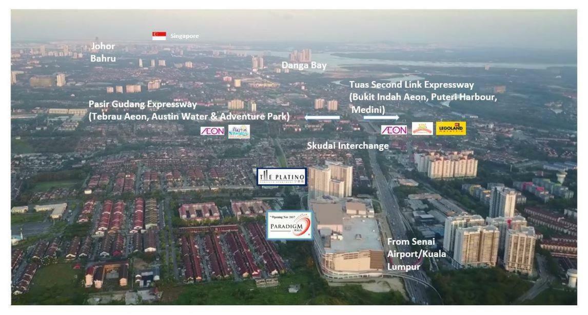 Johor Bahru Paradigm Leplatino Homestay מראה חיצוני תמונה